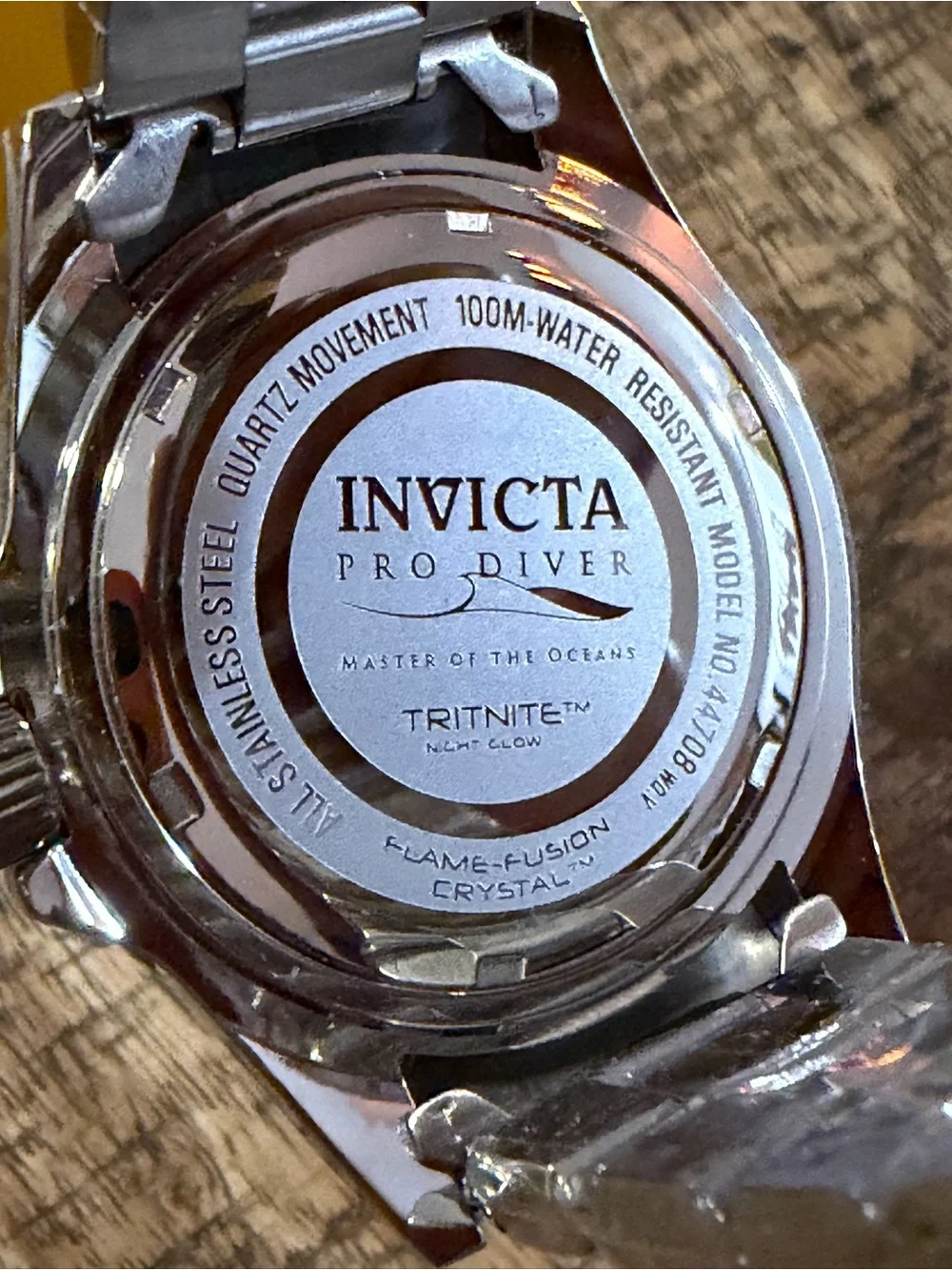 NEW Invicta Pro Diver 44708 Pepsi Bezel Stainless Steel Dive Watch 43mm NIB